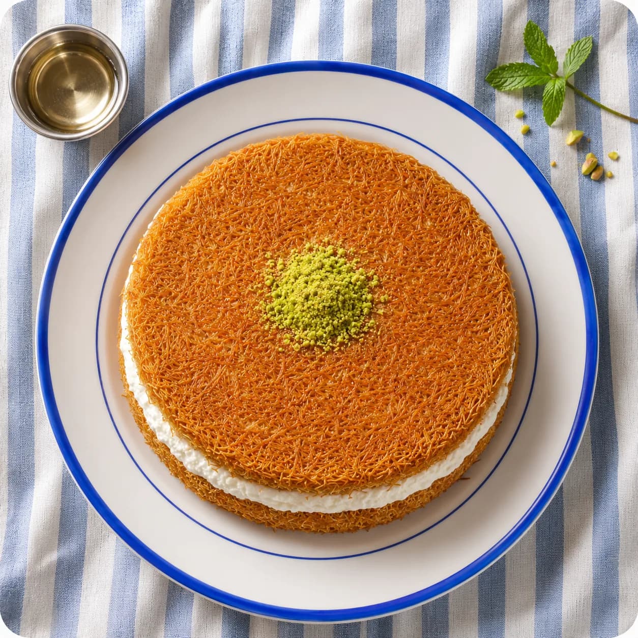 Kunafa with Pistachio