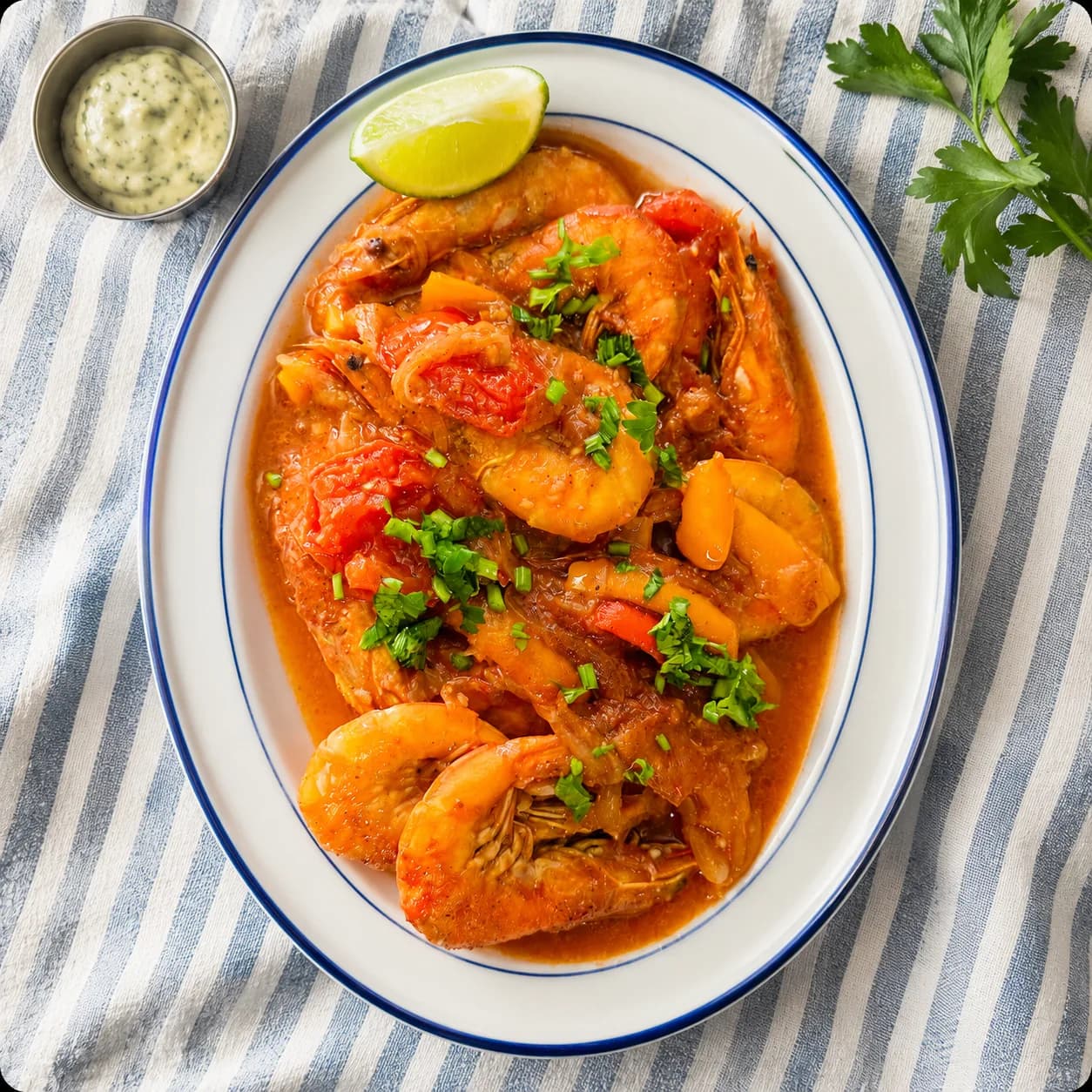 Shrimp in Tomato Sauce